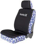 Hurley Universal Seat Covers for Cars, Truck, and SUV, Rugged Automotive Seat Covers, Durable Seat Protection, Polyester Conversational Jacquard, Fitted Low Back