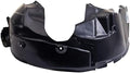 TRQ Front Right Inner Fender Liner Black Passenger Side