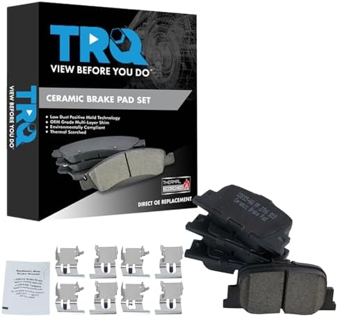 TRQ Rear Brake Pads Ceramic