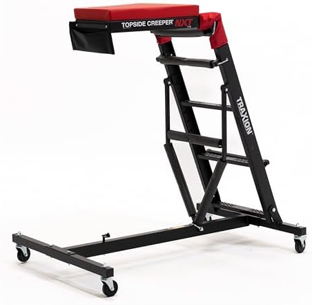 Traxion 3-200 NXT Foldable Topside Automotive Engine Creeper, Black by TraXionEngineeredProducts