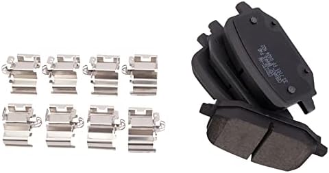 TRQ Rear Ceramic Brake Pad Set