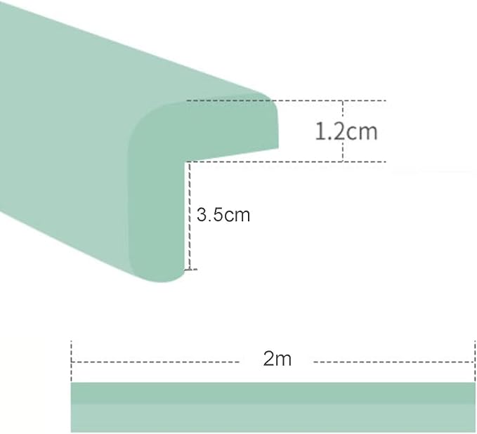 XPLKQXE Sharp Edge Safety Corner Edge Foam Padding, Edge Guards Bumpers 3M - Image 6