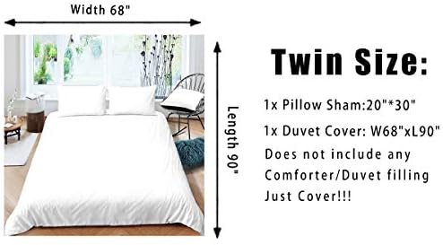 Feelyou Kids Black Cats Bedding Set Twin Size for Boys Girls Children - Image 6