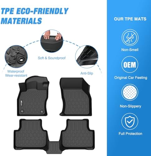 Nilight TPE Floor Mats for Volkswagen VW Jetta