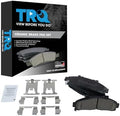 TRQ Front Brake Pads Ceramic Hardware