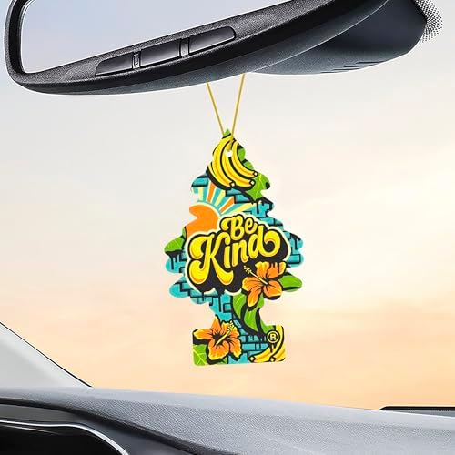 LITTLE TREES Car Air Freshener, 4 Count (Pack of 6), Be Kind