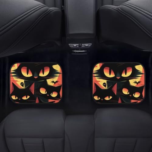 Halloween Floor Mats All Weather Car 1st & 2nd Floor Mats