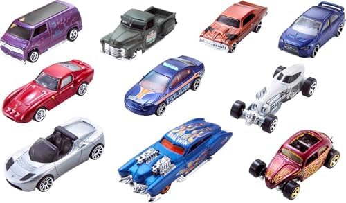 Bundle of Hot Wheels Ultimate Garage Set, Racetrack, Storage + Hot Wheels Track Creator Deluxe, 25 Feet of Track & Connectors (Amazon Exclusive) + Set of 10 Vehicles (Styles May Vary) - Image 6