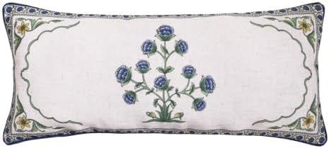 patdrea Designer French Vintage Throw Pillow Cover,12"x28" by Welcometopatdrea