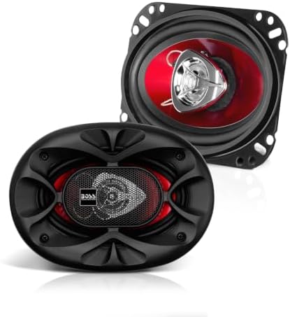 BOSS Audio Systems CH4620 4X6 Inch Car Speakers (Pair), 200 Watts, 2 Way