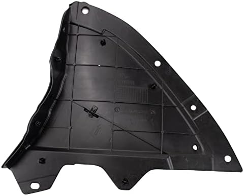 TRQ Front Left Inner Fender Liner Black Drivers Side