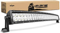 Nilight - 70016C-A 32" 180W Curved Spot Flood Combo High Power LED Driving Lamp LED Light Bar Off Road Fog Driving Work Light for SUV Boat Jeep Lamp