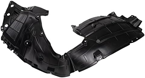 TRQ Left Inner Fender Liner Black Drivers Side