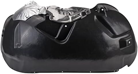 TRQ Front Right Inner Fender Liner Black Passenger Side