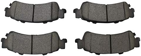 TRQ Rear Posi Ceramic Brake Pad Kit Set