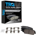 TRQ Front Ceramic Brake Pad Set