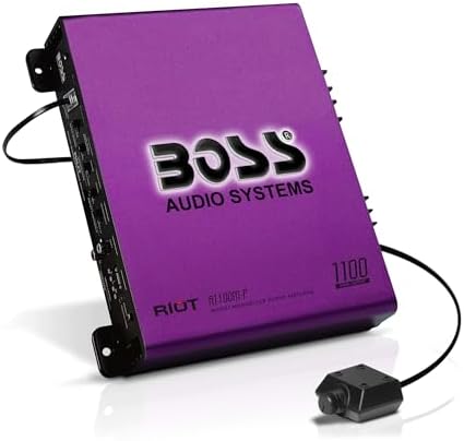 BOSS Audio Systems R1100M-P 1100 High Output Monoblock Car Amplifier