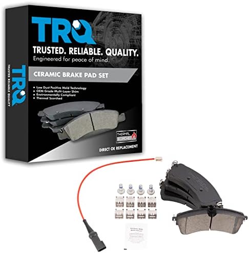 TRQ Rear Ceramic Brake Pad Set