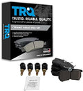 TRQ Rear Brake Pads Ceramic