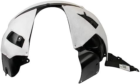 TRQ Front Left Inner Fender Liner Drivers Side