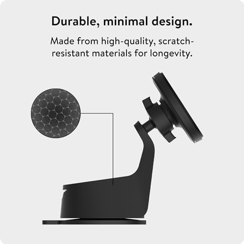 Mous MagSafe Compatible Car Suction Mount for iPhone 17/16/15/14, Pixel 10, S26/S25
