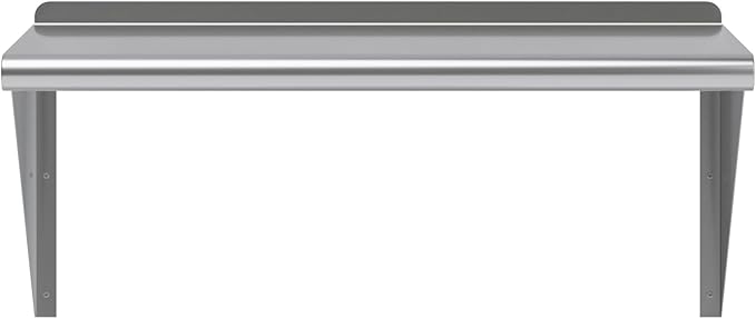 AmGood 30" Long X 16" Deep Stainless Steel Wall Shelf | NSF Certified | - Image 4