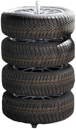 Heininger GarageMate Tire Stand 220 lb. Capacity (Fits 13"-17" Rims) - Image 3