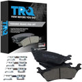 TRQ Rear Brake Pads Ceramic Hardware