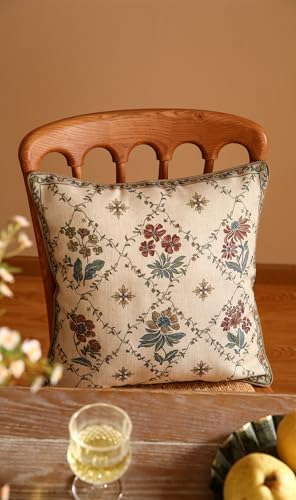 patdrea Designer French Vintage Throw Pillow Cover,18"x18",Set of 2 - Image 6