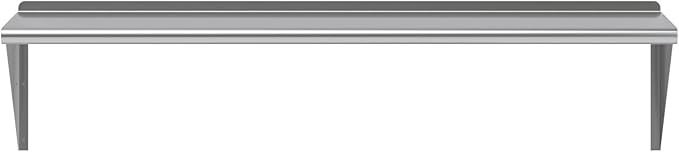 AmGood 60" Long X 18" Deep Stainless Steel Wall Shelf | NSF | Appliance & - Image 4