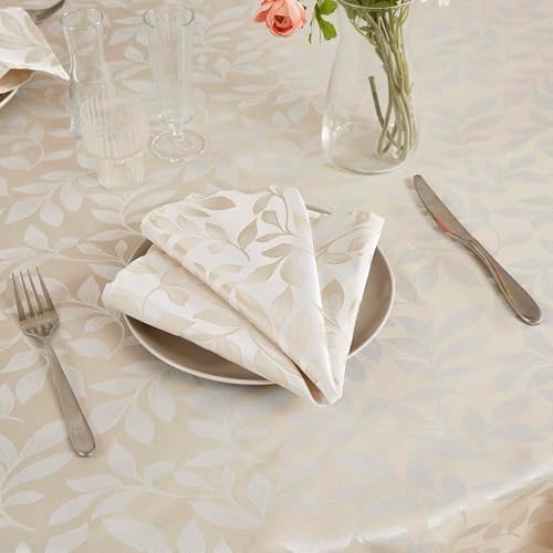 Warm Home Designs 54 x 72 Inch Jacquard Rectangle Tablecloth CA Linen 54x72 - Image 3