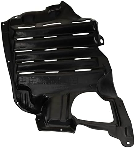TRQ Front Right Inner Fender Liner Black Passenger Side