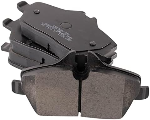 TRQ Front Ceramic Brake Pad Set