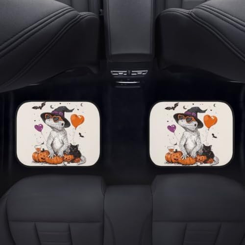 Halloween Decor Car Floor Mats Set of 4
