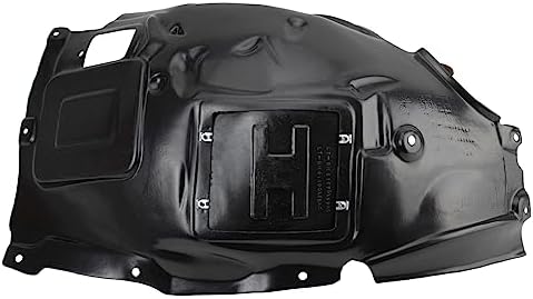 TRQ Front Left Forward Inner Fender Liner Drivers Side