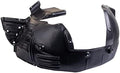 TRQ Front Left Inner Fender Liner Black Drivers Side