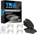 TRQ Front Brake Pads Ceramic Hardware
