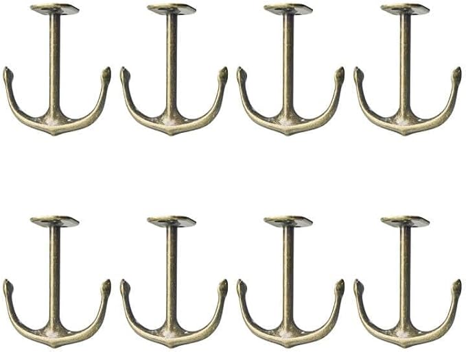 Anchor Two Prong Ceiling Hook for Closet Top Bathroom Kitchen Cabinet Garage - Image 2