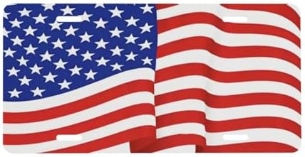 American Flag Front License Plate 6" * 12" for Women