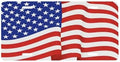 American Flag Front License Plate 6" * 12" for Women