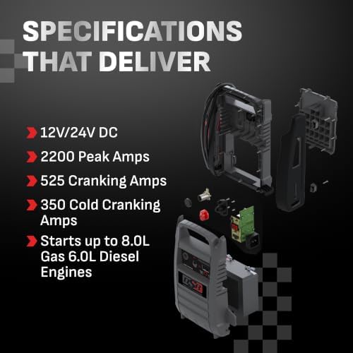 Schumacher Electric Car Battery Jump Starter & Power Station, DSR166 - Image 5