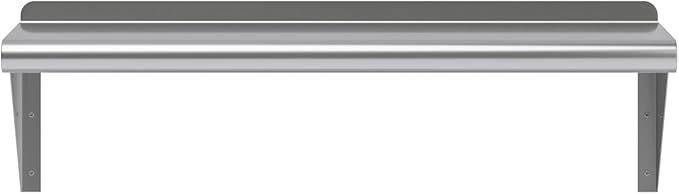 AmGood 30" Long X 10" Deep Stainless Steel Wall Shelf | NSF Certified | - Image 4