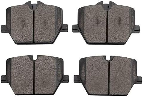 TRQ Rear Ceramic Brake Pad Set Includes Contact Point Grease