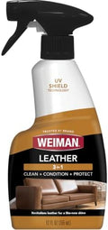 Weiman Leather Cleaner, Conditioner & Protector, Car Interior & Furniture