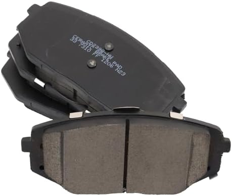 TRQ Front Ceramic Brake Pad Set