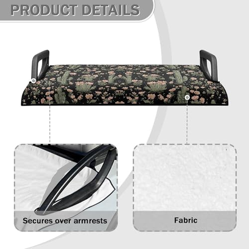 Yewattles Golf Cart Seat Cover Portable Club Car Seat Towel Universal Fit 2-Seat Golf Cart - Image 4