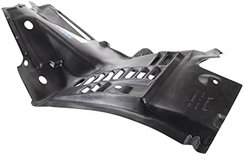 TRQ Front Left Forward Inner Fender Liner Black Drivers Side