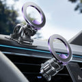 LISEN for iPhone 18 Pro Max Car Mount Holder Magnets Magnetic for MagSafe Car Mount Vent Dashboard Magnet Cell Phone Holder Mounts Car Accessories fit iPhone 18 Pro Max 17 16 15 14 13 12 Purple