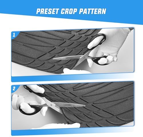 Nilight Rubber Cargo Mats for Cars Trucks SUVs