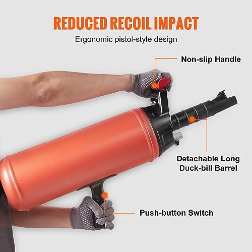 VEVOR Tire Seater, 2.4 Gal/9 L Air Tire Blaster, 150 PSI Handheld Portable Tire Inflator Tool, 87-116 PSI Operating Pressure for Tractor Truck ATV Car and Automobile Repair - Image 5